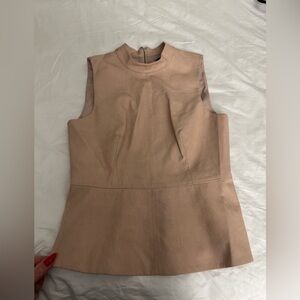 Leather top